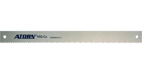 List pro strojní pilu ATORN, KASTO HSS-Co, 400 x 36 x 2,0 mm, 6 zuby na palec