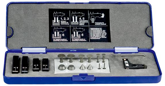 Accessory set for digital vernier calipers 19 pieces in case