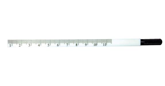 Wedge gauge made of ABS plastic measuring range 0.5-11.0 mm