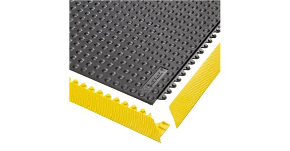 Edge strip 910x50 mm, female yellow for ergo. plugin system 82426 201-205