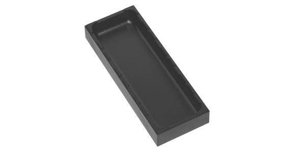 Uni box ABS plastic black HxWxD 24x48x96 mm