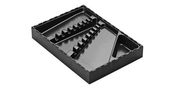 Tool holder ABS double box-end box wrench box 10 slots 48x240x336 mm