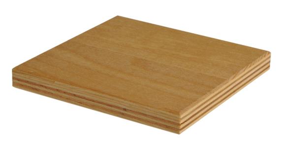 Cover panel 980x500x25 mm beech multiplex for cabinet 980 mm wide