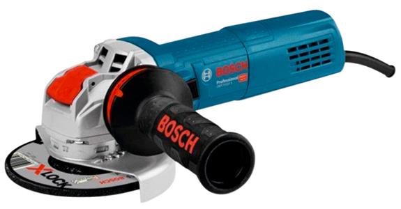 Úhlová bruska BOSCH GWX 9-115 S Professional, příkon 900 W