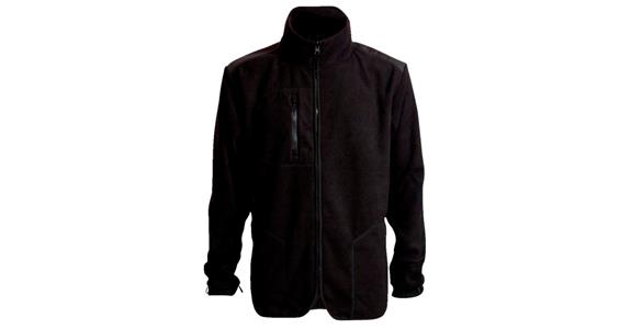 ZIP-IN fleece jacket Xtreme black size 4XL