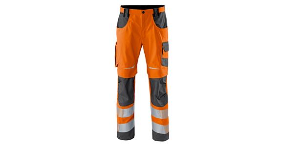 Hi-vis trousers REFLECTIQ orange/anthracite size 90