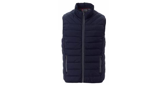 Time quilted vest navy size XL