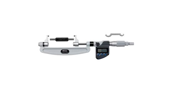 digital micrometer with measuring jaws 50-75 mm with data output