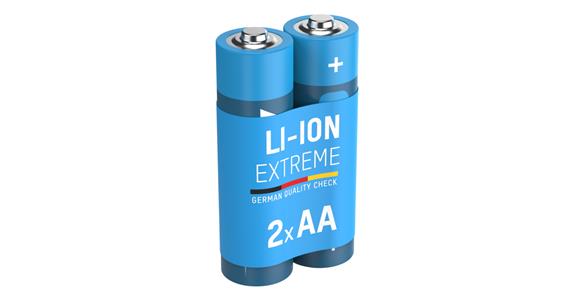 Lithium Mignon AA / FR6 Pack = 2 Stück