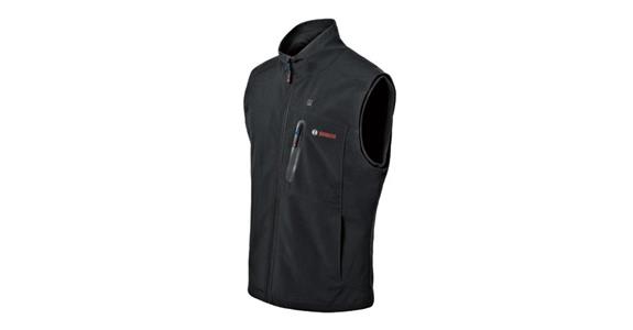 Beheizbare Softshell-Weste GHV schwarz Gr.XL